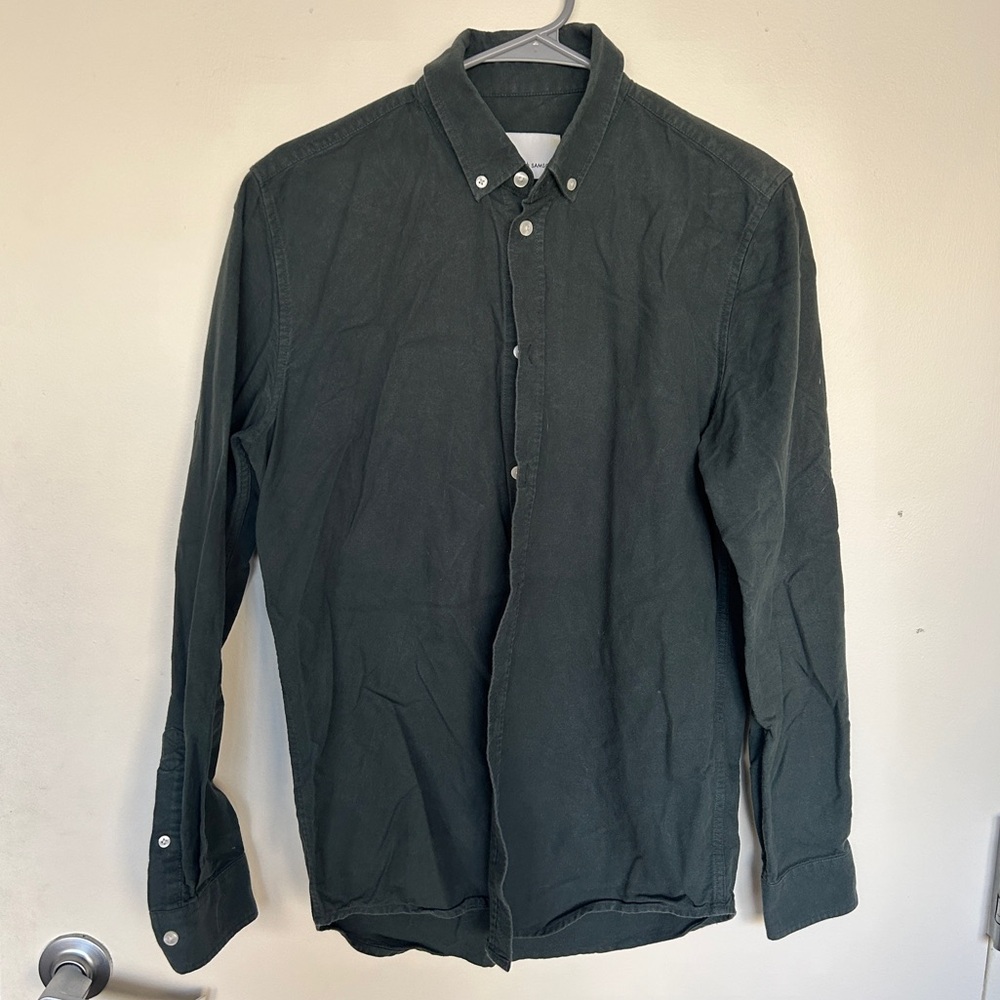 Samsøe Samsøe Green button down